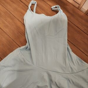 COPY - Light blue dress no shorts underneath
